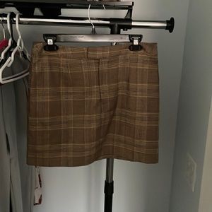 Plaid skirt